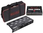 Voodoo Lab Dingbat Small-EX Pedalboard with Pedal Power 3 Front View